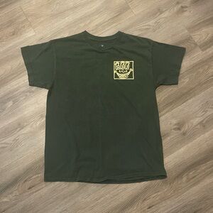 Men's Green Graphic T-Shirt